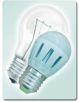 Преимущества LED ламп, сравнение с лампами накаливания